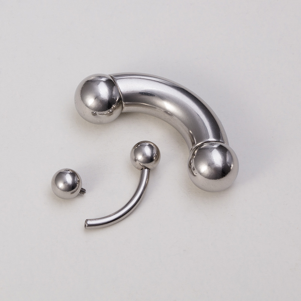 1pc Big Size Surgical Steel Ey - Body Jewelry Nipple Rings 리뷰 및 가격