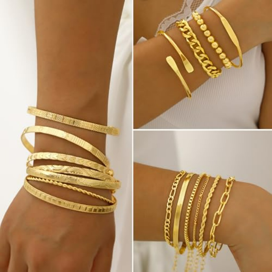 FAXHION 68 Pcs for with 7 Neck - Body Jewelry Rings 리뷰 및 가격