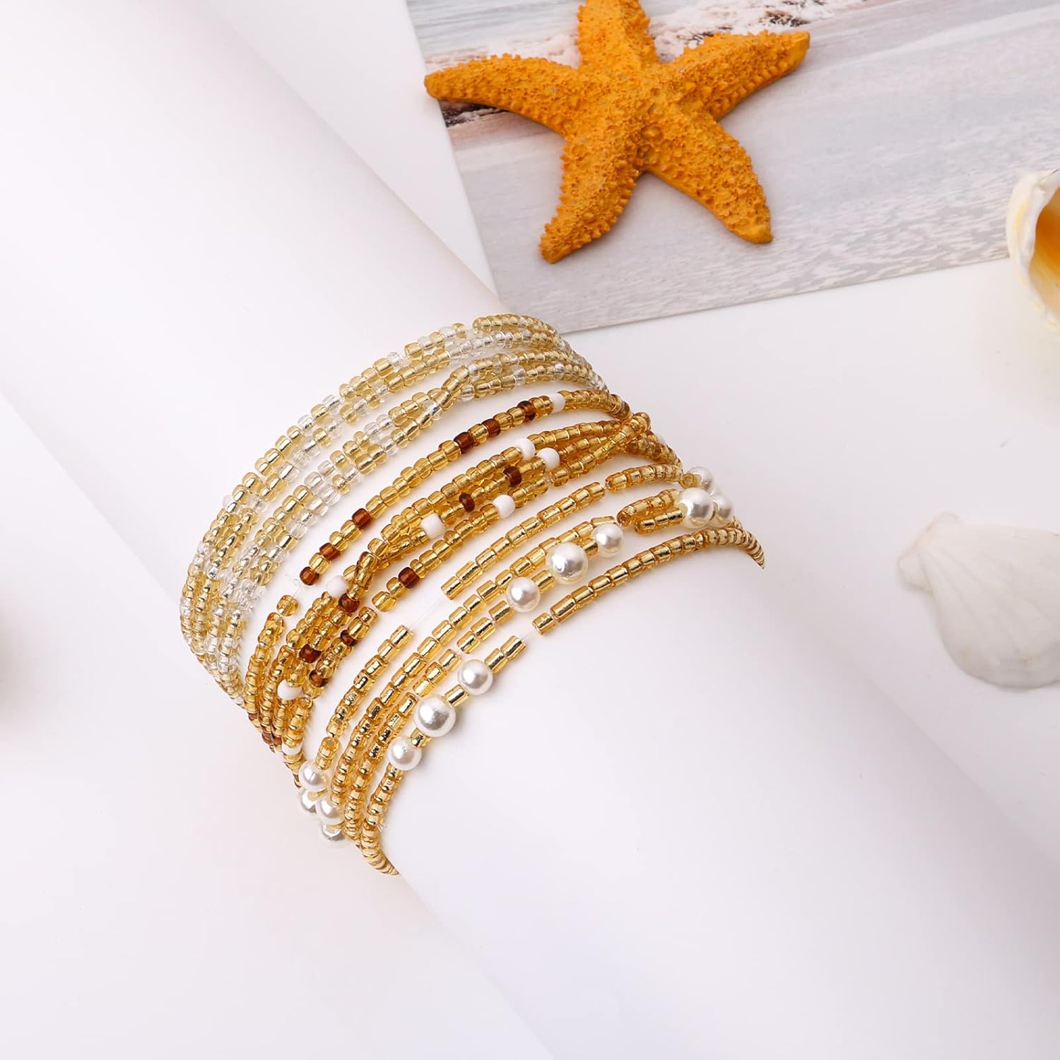 Waist Beads for Women Belly Be - Body Jewelry In Bulk 리뷰 및 가격