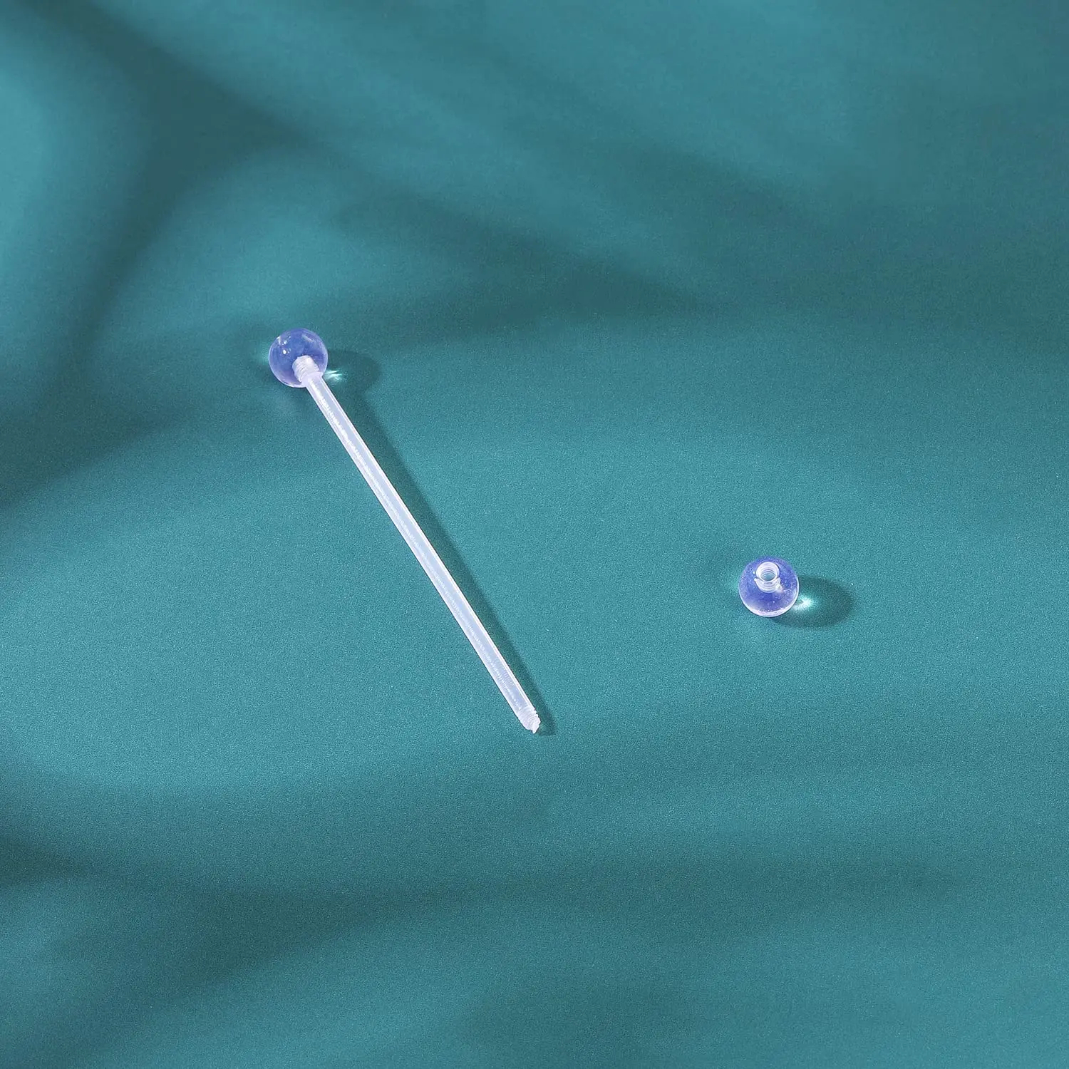 14G Clear Bioflex Flexible Acr - Body Jewelry Industrial 리뷰 및 가격