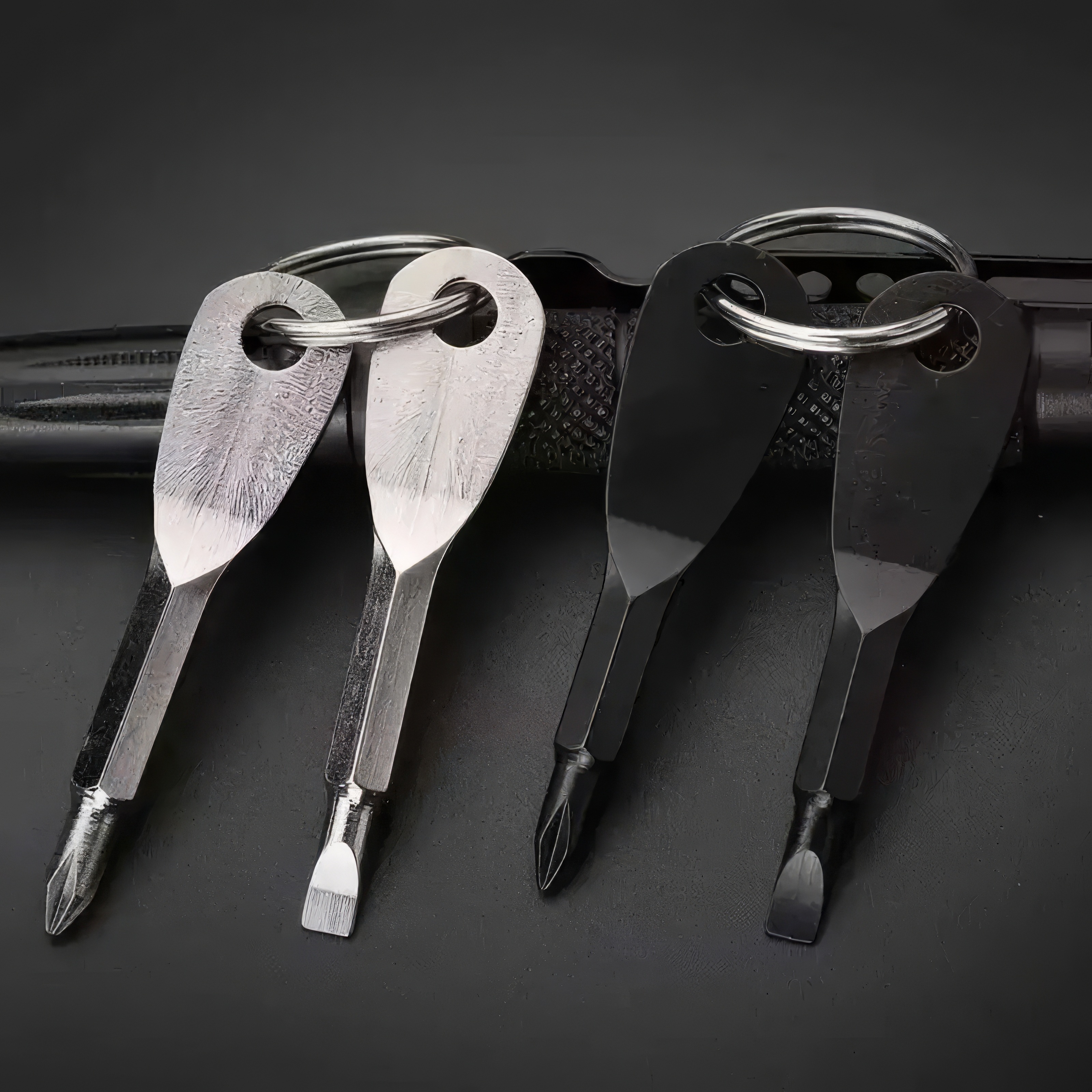 2 Keychain Screwdrivers in Bla - Body Jewelry Repair 리뷰 및 가격