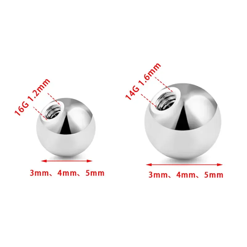 10pcs G23 Titanium Externally  - Body Jewelry Industrial 리뷰 및 가격