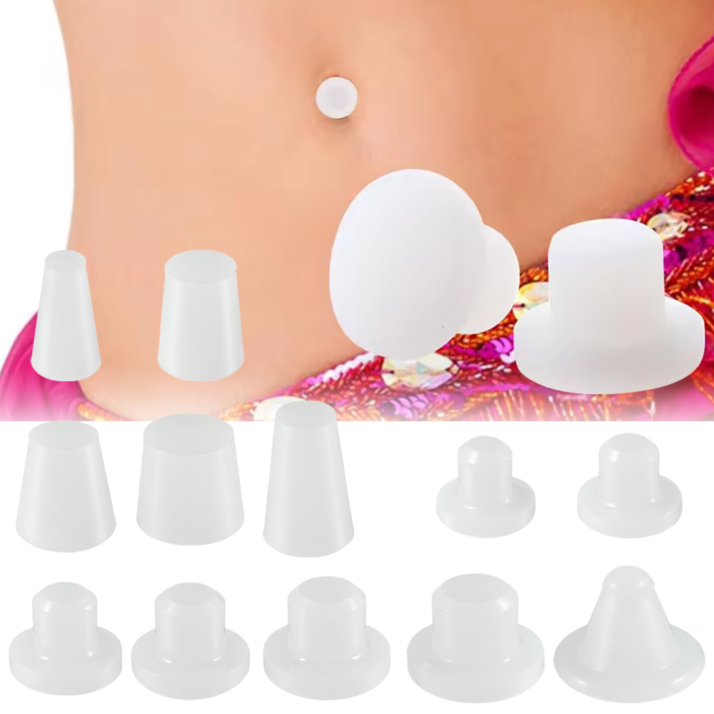 1-50PCS Silicone Belly Button  - Body Jewelry Repair 리뷰 및 가격