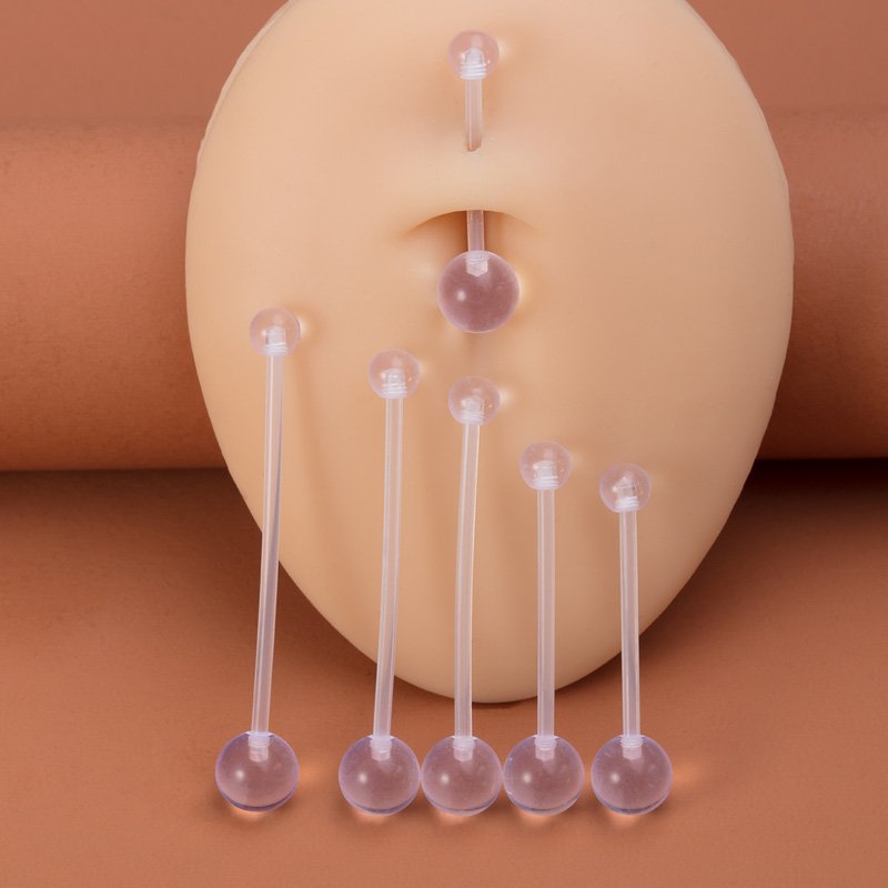 6pcs Flexible Navel Piercing A - Body Jewelry Industrial 리뷰 및 가격