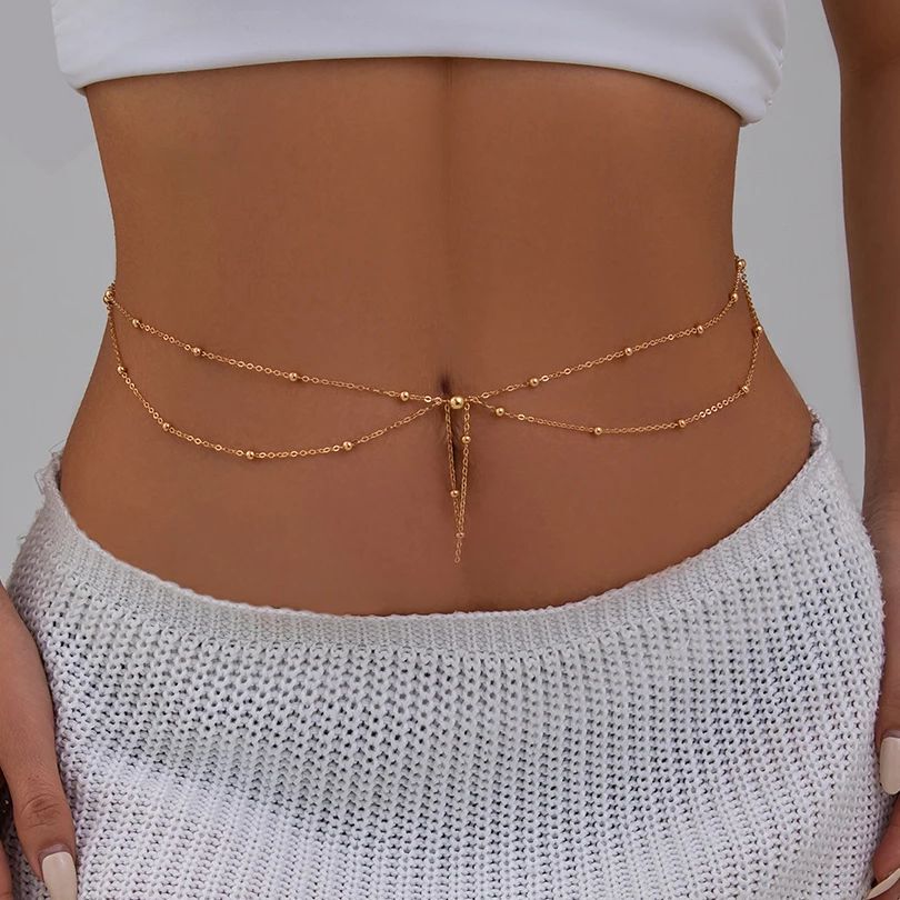 KunJoe Multilayer Gold Color T - Body Jewelry In Bulk 리뷰 및 가격