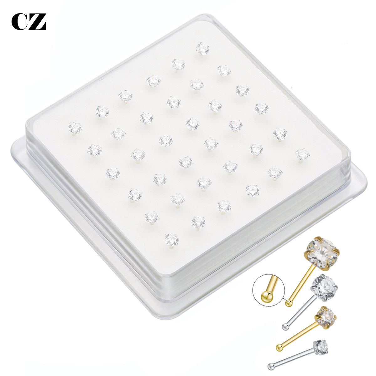 36Pcs/Pack 925 Sterling Silver - Body Jewelry Indian 리뷰 및 가격