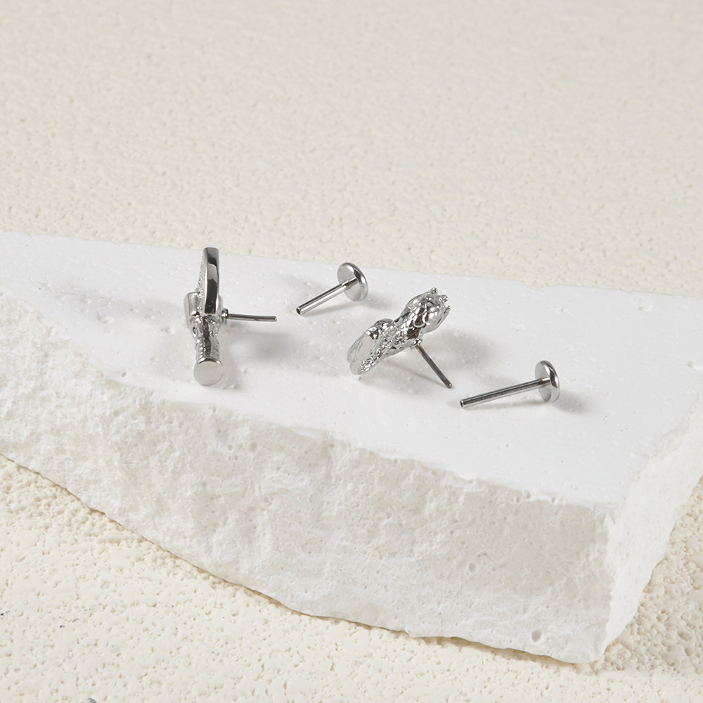 1PC Surgical Steel Threadless  - Body Jewelry Threadless 리뷰 및 가격