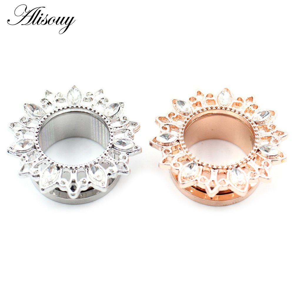 Alisouy 2pcs Stainless Steel F - Body Jewelry Ear Plugs 리뷰 및 가격