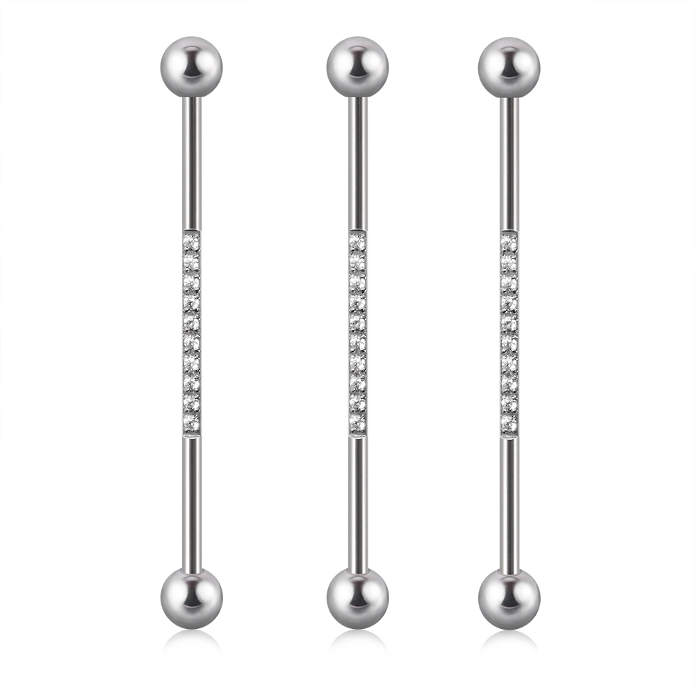 1/3Pcs Stainless Steel Industr - Body Jewelry Industrial 리뷰 및 가격