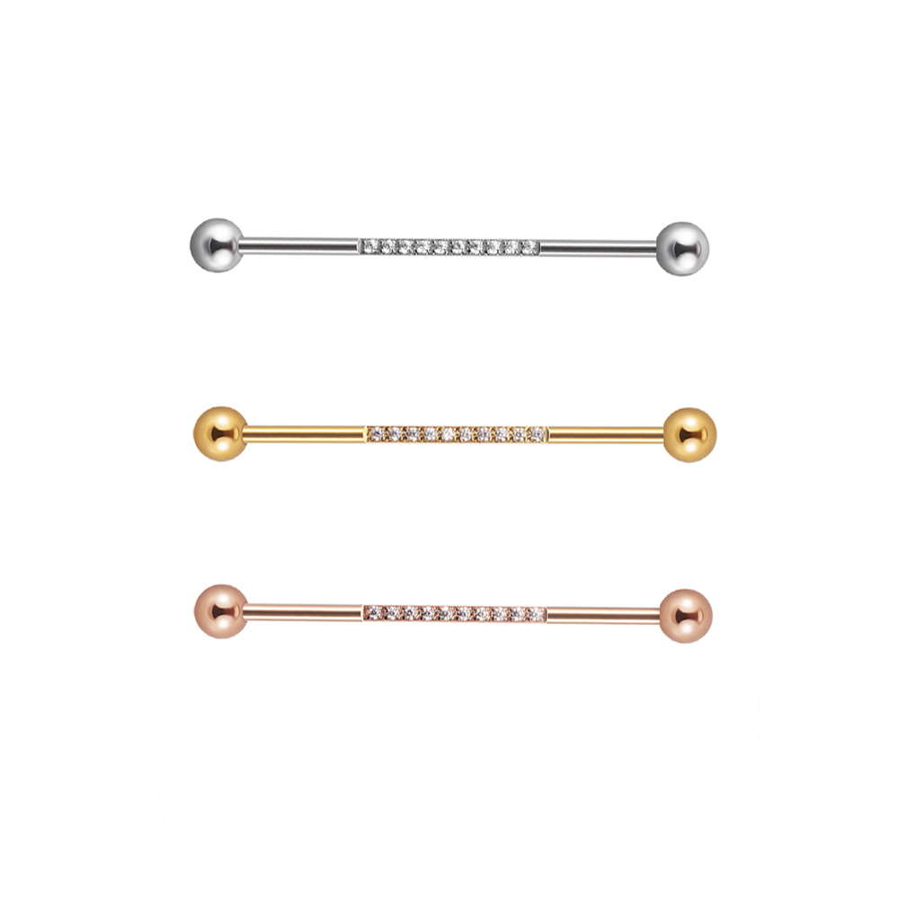 1/3Pcs Stainless Steel Industr - Body Jewelry Industrial 리뷰 및 가격