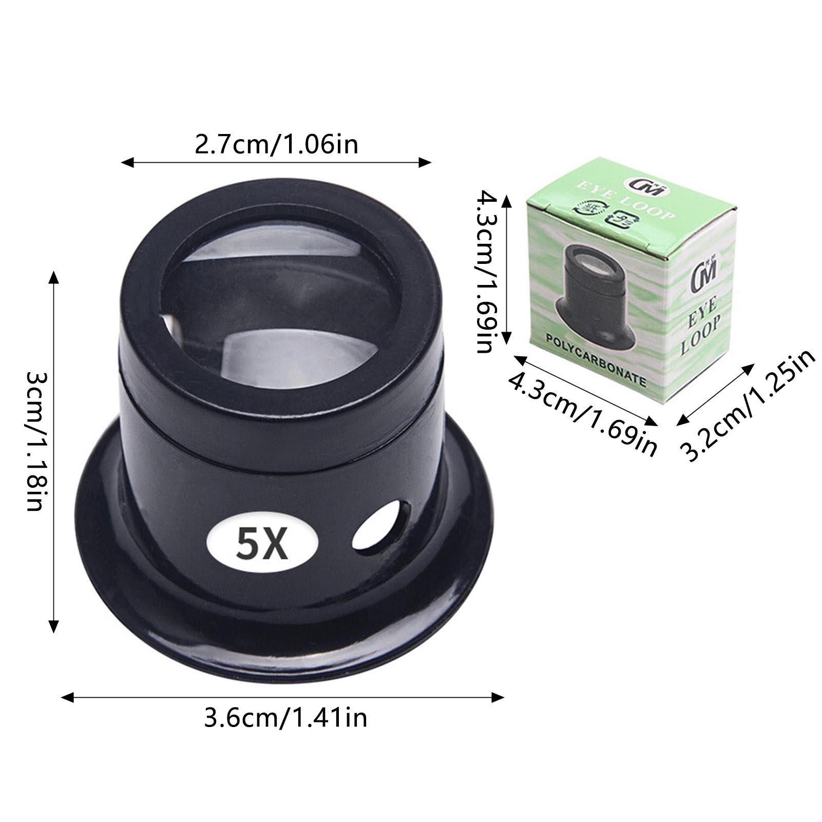 Watchmaker Eye Magnifying Glas - Body Jewelry Repair 리뷰 및 가격