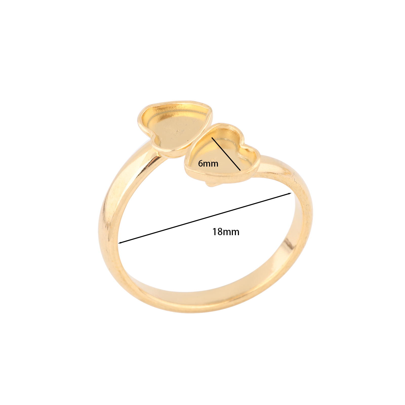 10pcs Stainless Steel Gold Pla - Daith Heart Ring 리뷰 및 가격