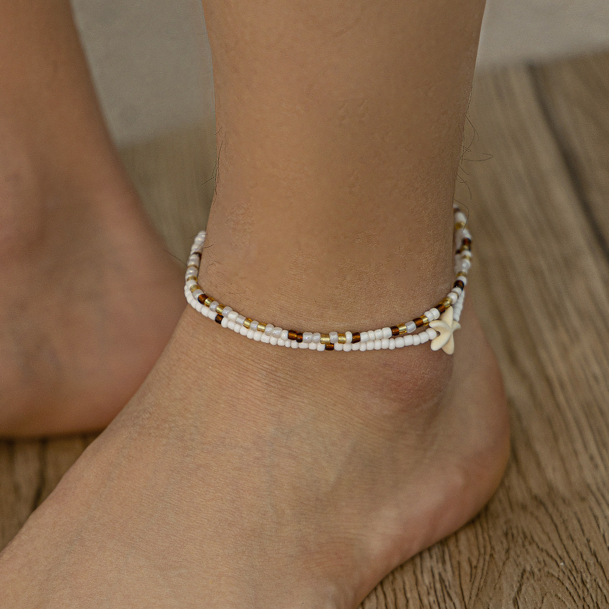 Bohemian style rice bead ankle - Body Jewelry High End 리뷰 및 가격