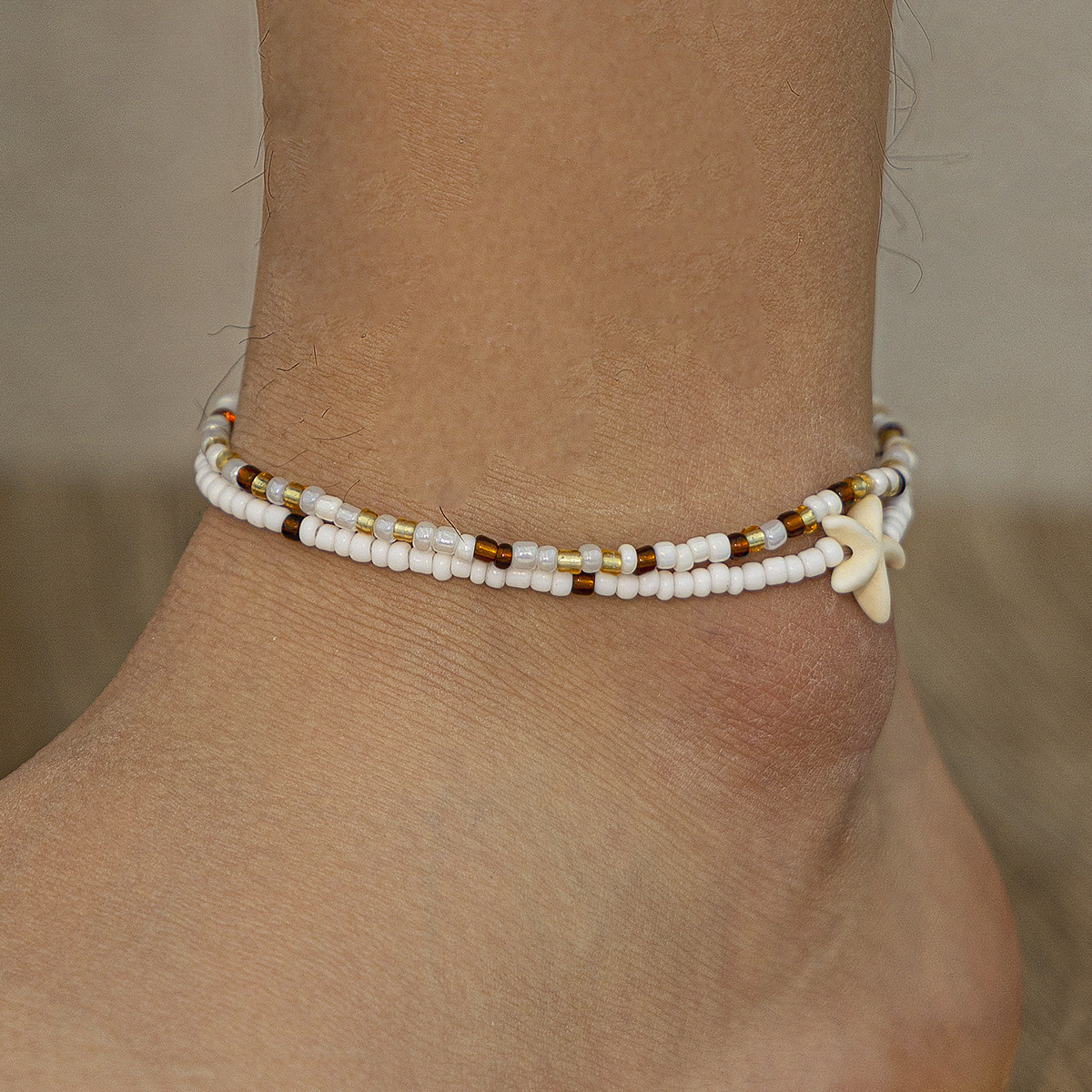 Bohemian style rice bead ankle - Body Jewelry High End 리뷰 및 가격