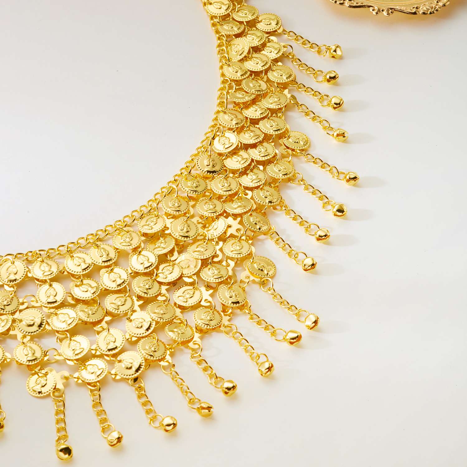 Bohemian round Coin Tassel Bel - Body Jewelry High End 리뷰 및 가격