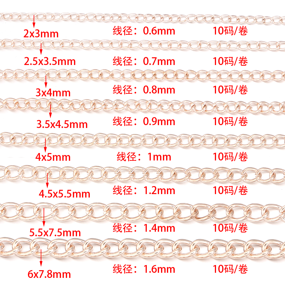 10yards/roll Flat 2-6mm Extens - Body Jewelry 리뷰 및 가격