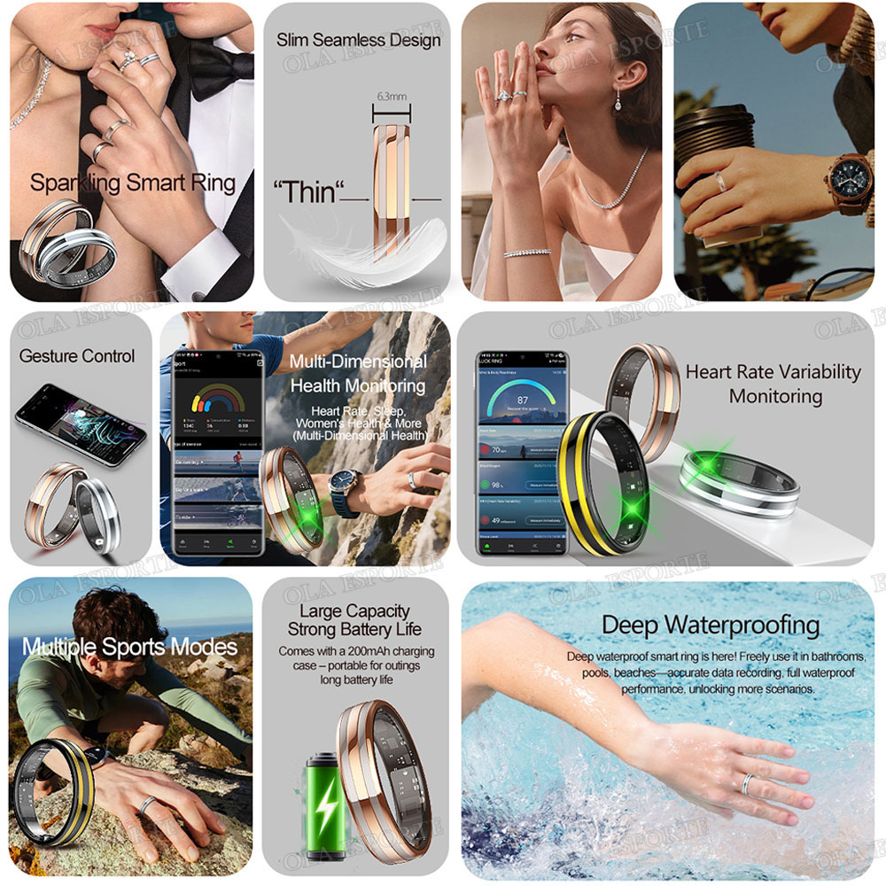 Gesture Sensing Smart Ring Hea - Daith Heart Ring 리뷰 및 가격