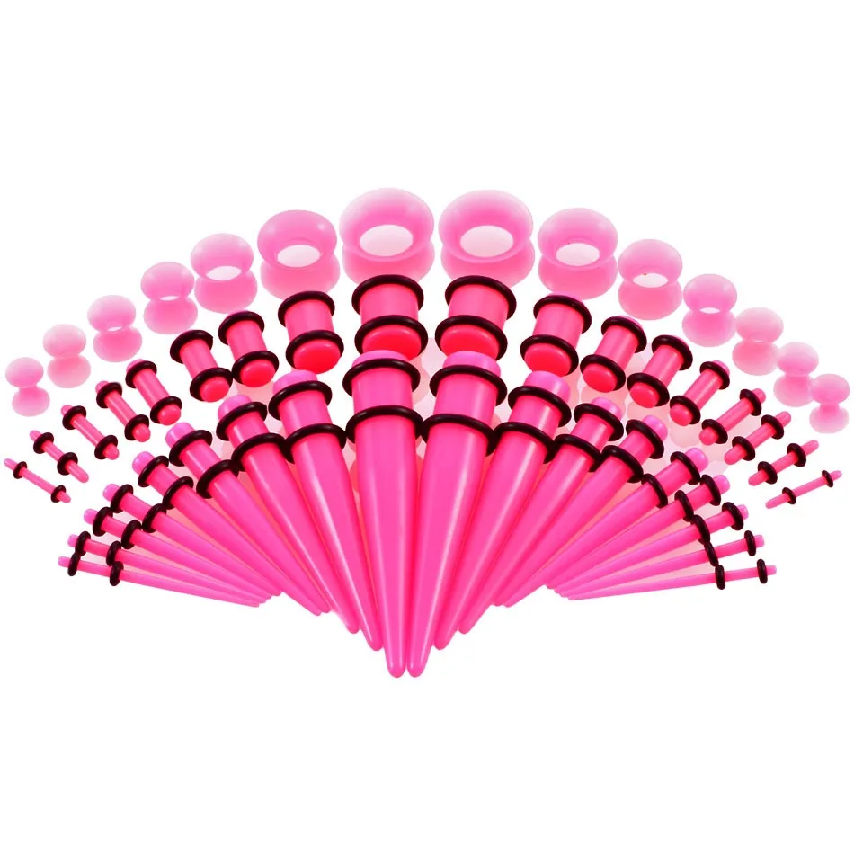36/50pcs/Set Acrylic Ear Pierc - Body Jewelry Ear Plugs 리뷰 및 가격