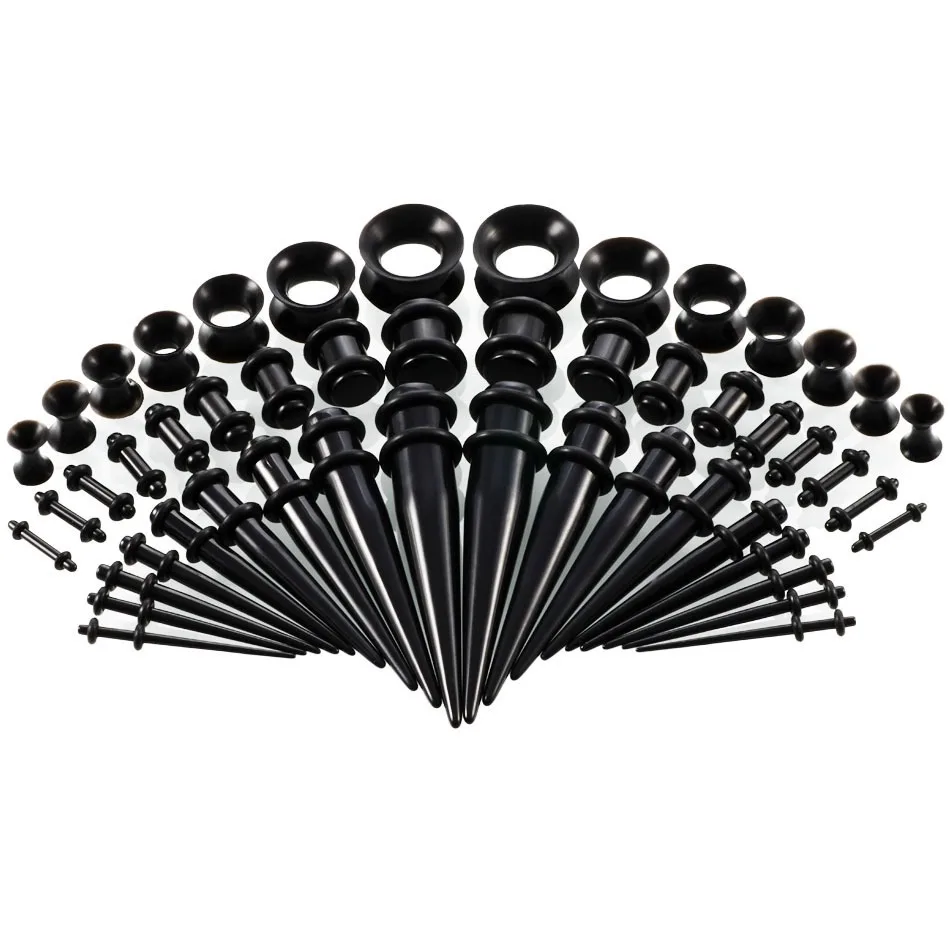 36/50pcs/Set Acrylic Ear Pierc - Body Jewelry Ear Plugs 리뷰 및 가격