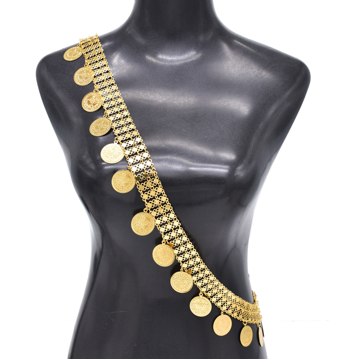 Gold Plated Simple Large Coins - Body Jewelry Indian 리뷰 및 가격