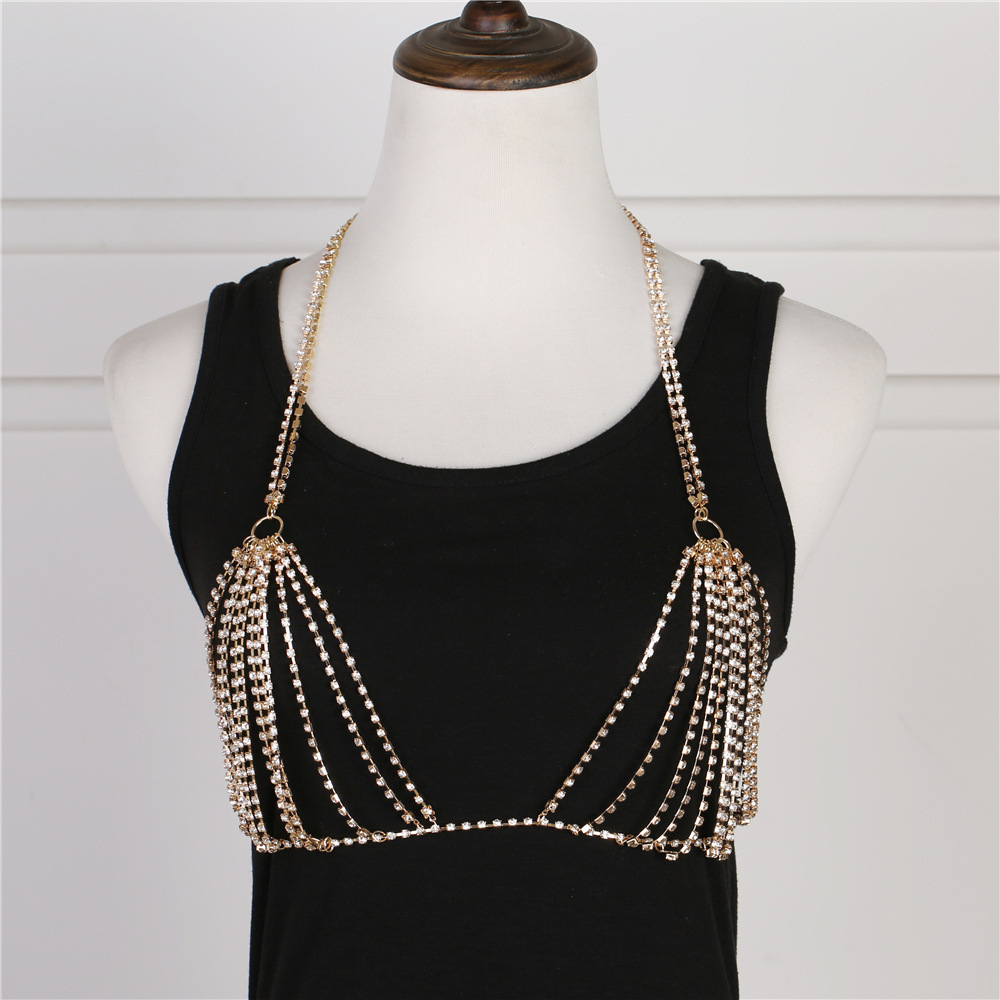 Summer Sexy Shiny Crystal Rhin - Body Jewelry Chest 리뷰 및 가격