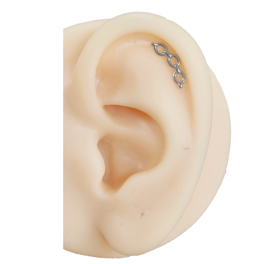 ASTM F-136 Titanium Labret Pie - Body Jewelry Threadless 리뷰 및 가격