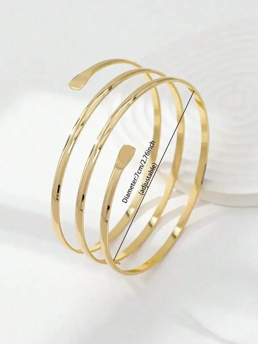 1pc Women Metal Wire Armband,  - Body Jewelry 리뷰 및 가격