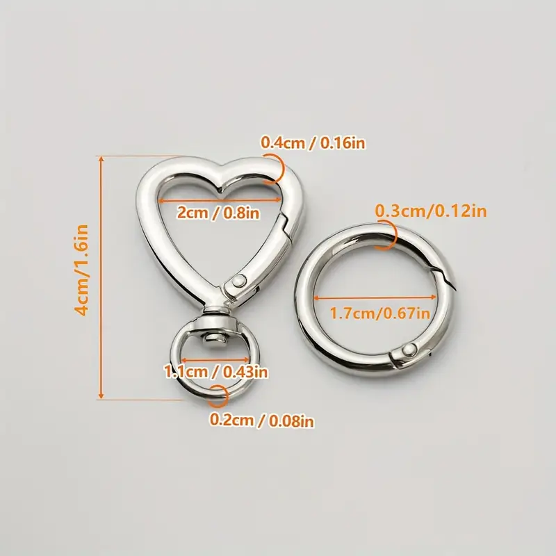 5/10/20/40 Sets Double Opening - Daith Heart Ring 리뷰 및 가격