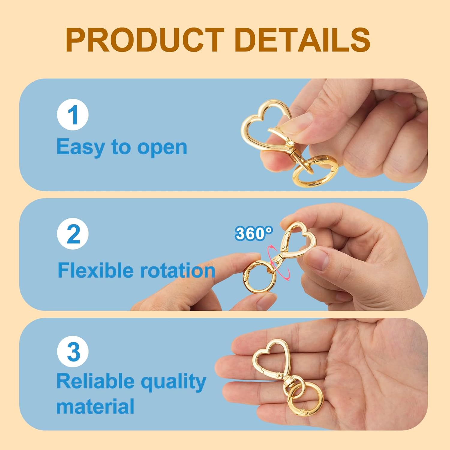5/10/20/40 Sets Double Opening - Daith Heart Ring 리뷰 및 가격