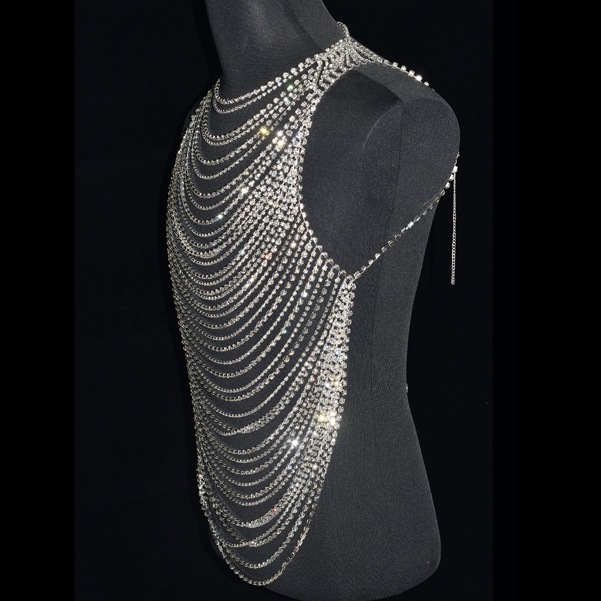 Fashion Luxurious Bling Men Wo - Body Jewelry Chest 리뷰 및 가격