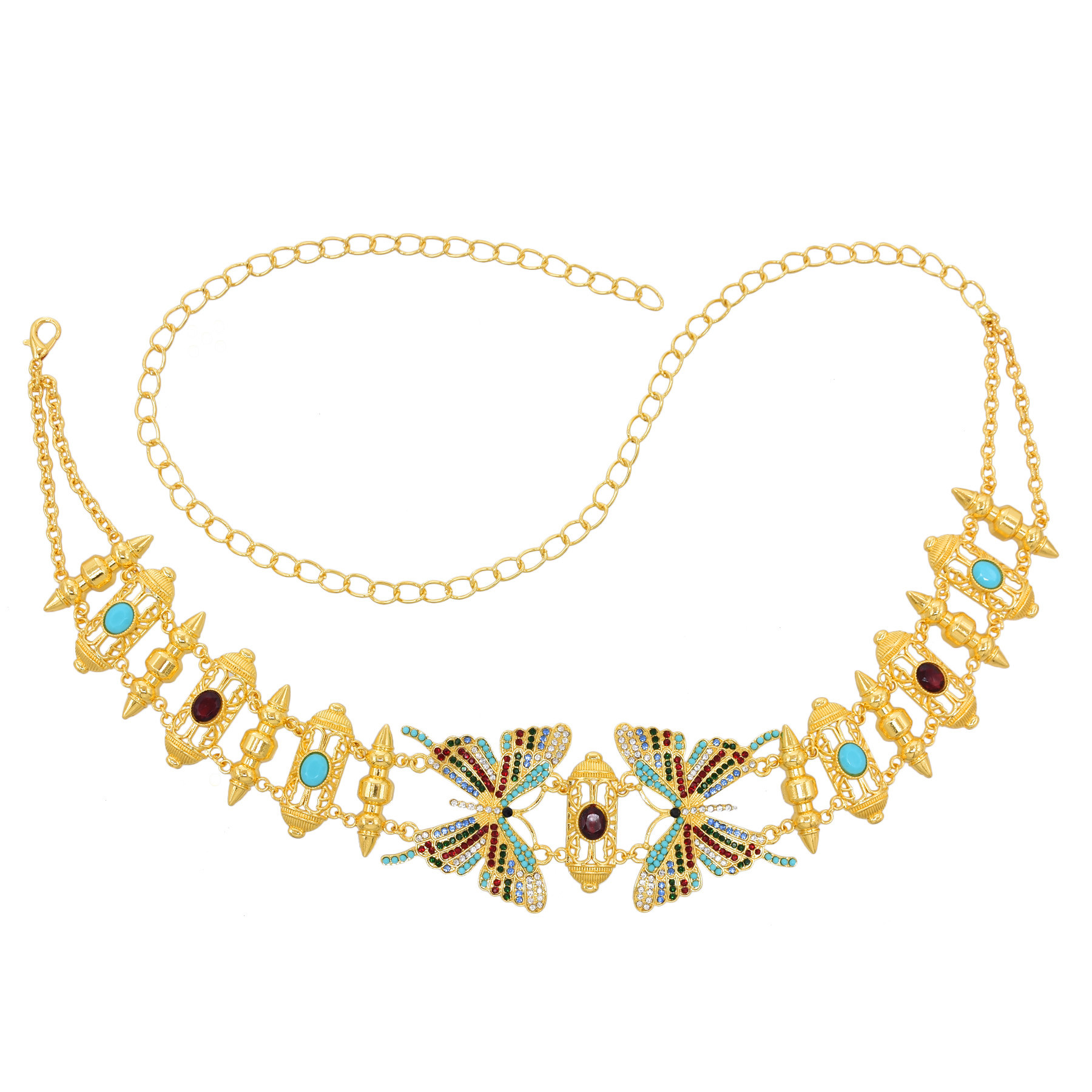 Fashion Butterfly Waist Belly  - Body Jewelry Indian 리뷰 및 가격